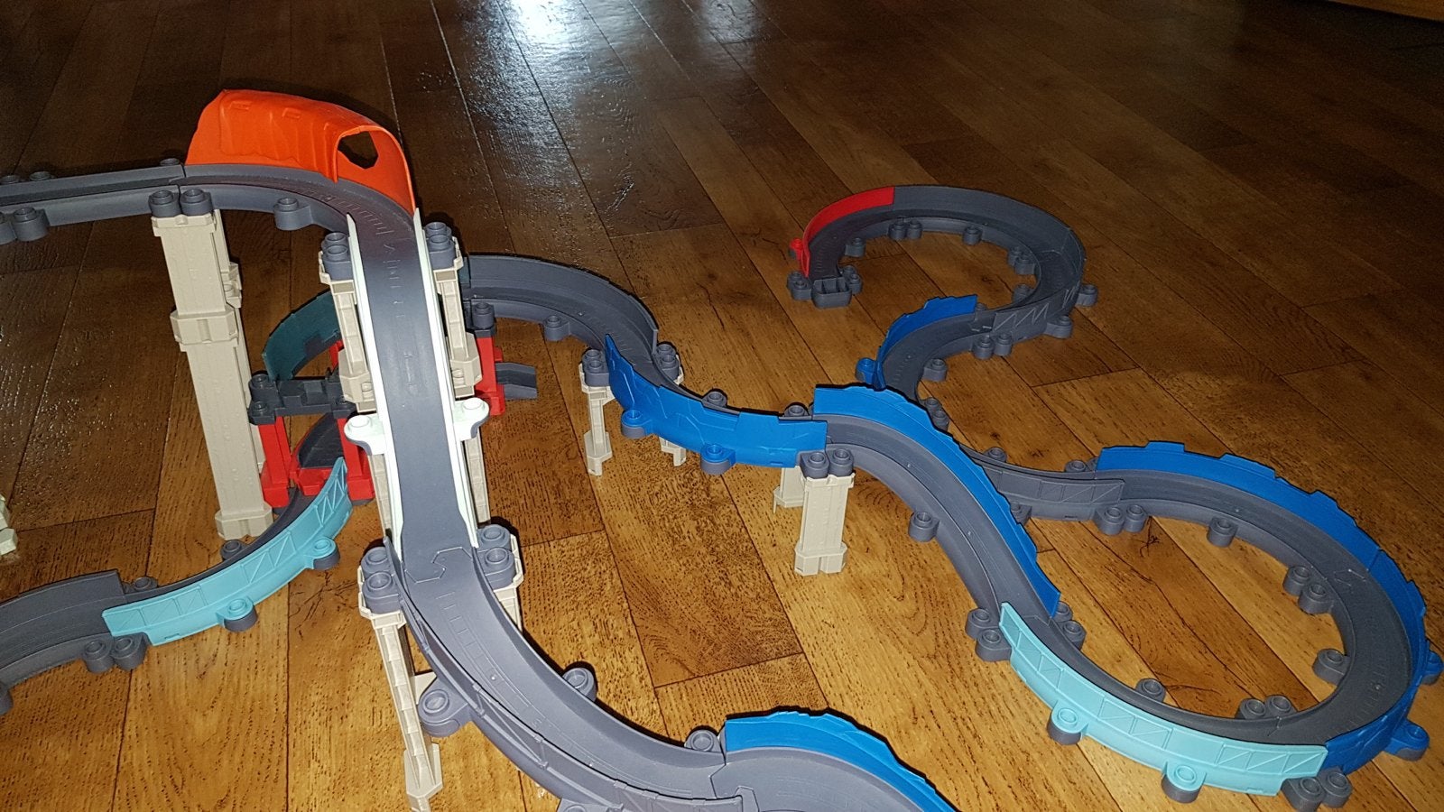 Chuggington treintjes met rails diverse extra’s, Ophalen of Verzenden, Gebruikt