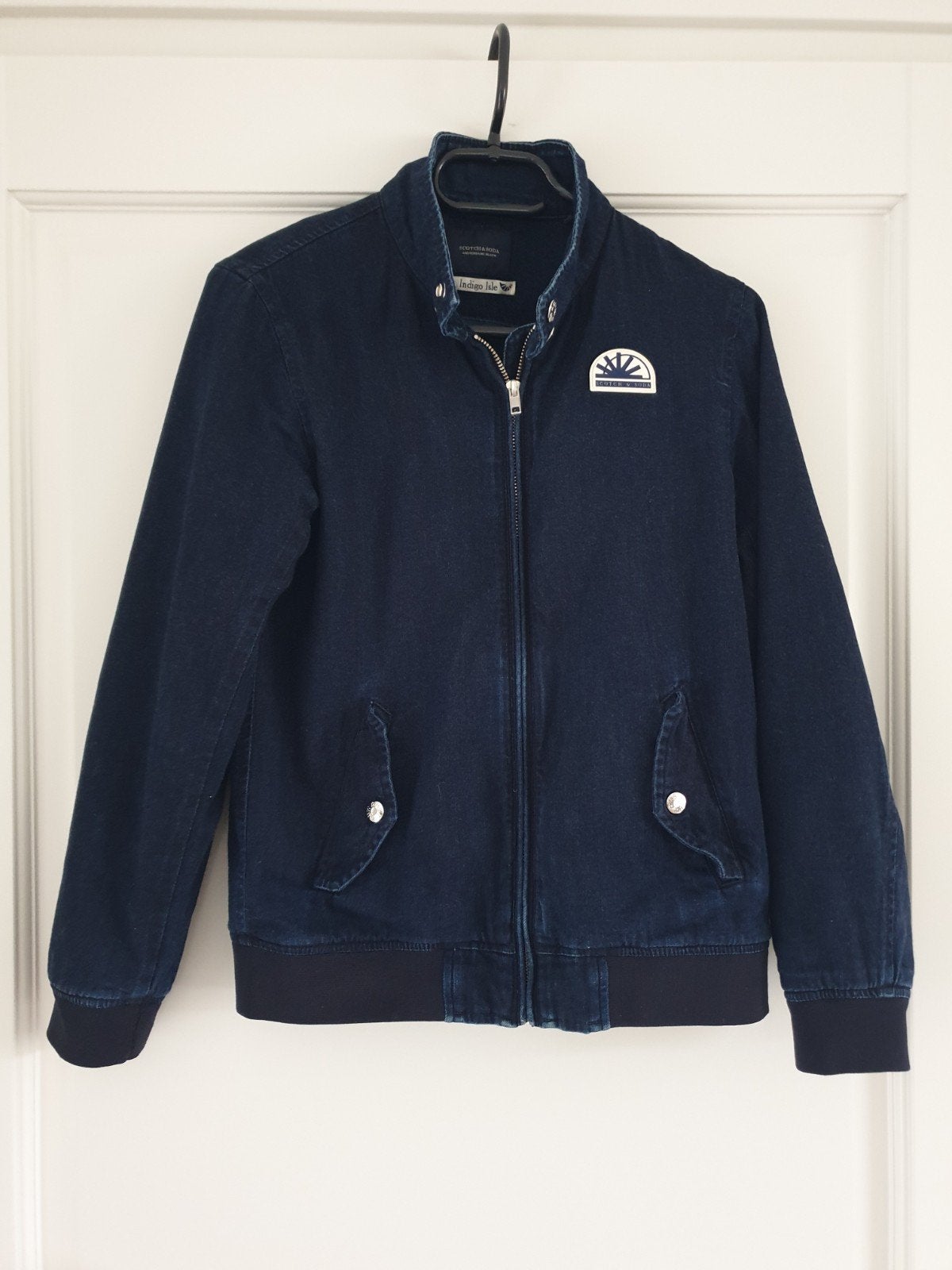 Scotch & Soda spijkerjas maat 152 - unisex, Kinderen en Baby's, Jongen of Meisje, Zo goed als nieuw, Jas, Scotch and Soda