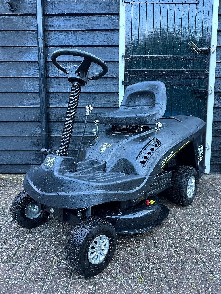 Texas Rider 6110E zitmaaier 2023 opvang handgeschakeld 6,5pk, Tuin en Terras, Ophalen, Elektrische starter, Zo goed als nieuw