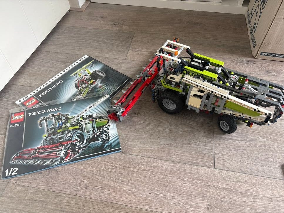 Lego Technic 8274 Combine Harvester - Compleet met boekjes, Ophalen, Gebruikt
