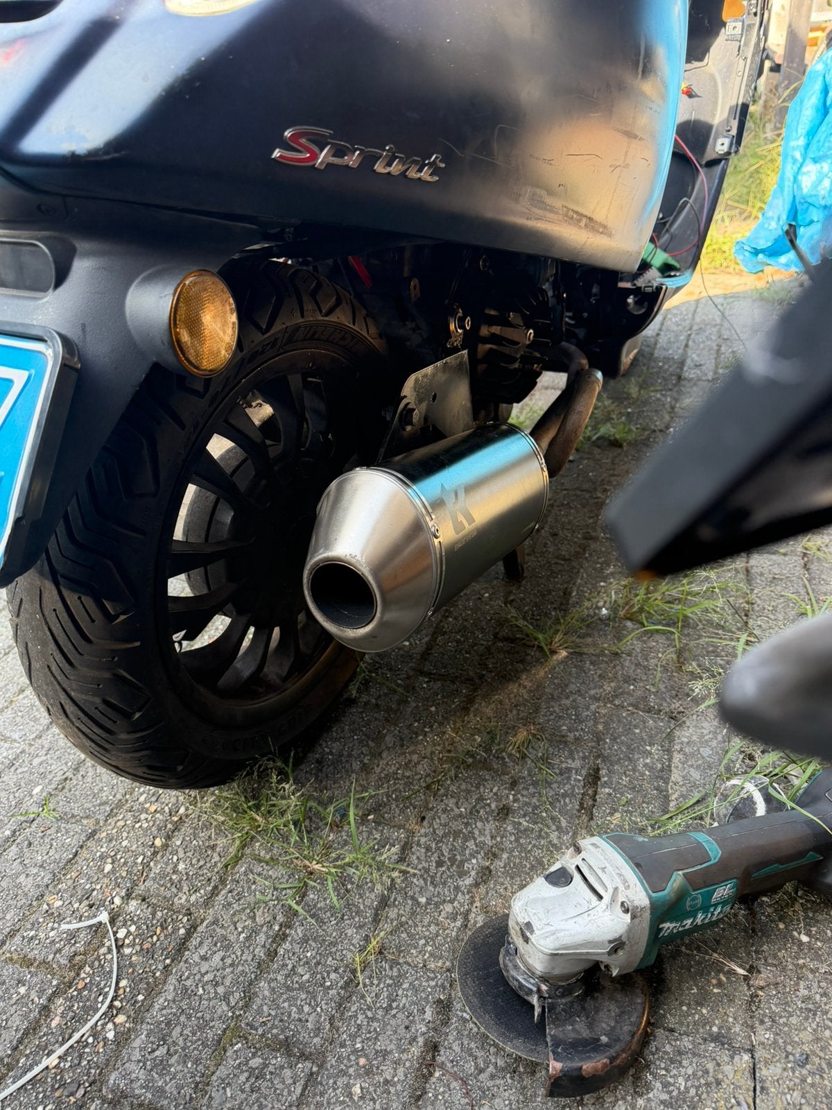 187cc vespa sprint, Ophalen of Verzenden, Zo goed als nieuw, Benzine, Overige modellen