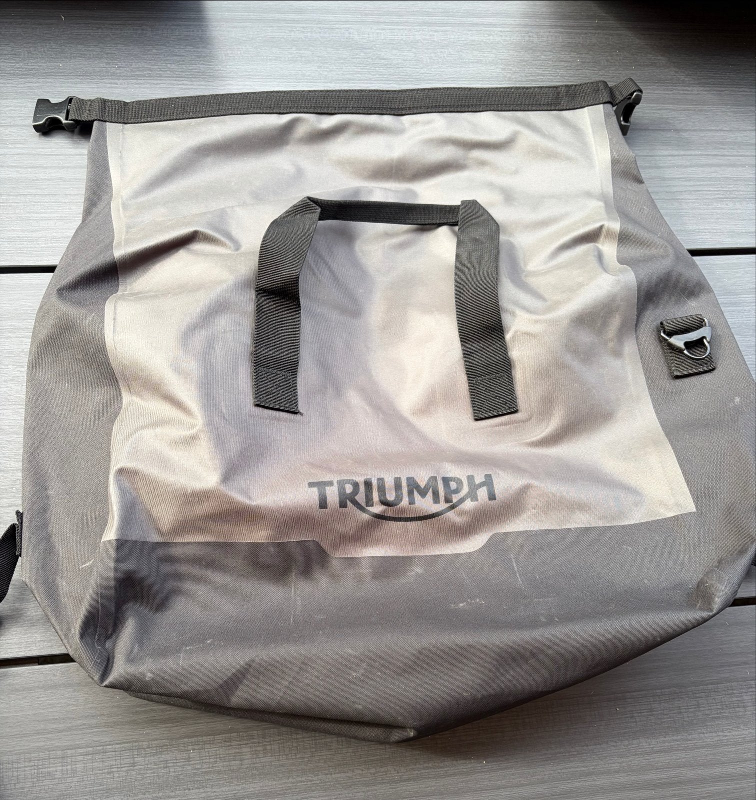 Triumph waterdichte koffertas 2x binnentas, Ophalen of Verzenden, Gebruikt