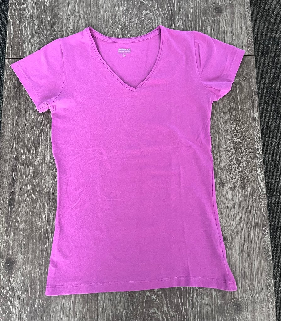 Mooi shirtje van Zeeman, Zeeman, Paars, Ophalen of Verzenden, Zo goed als nieuw