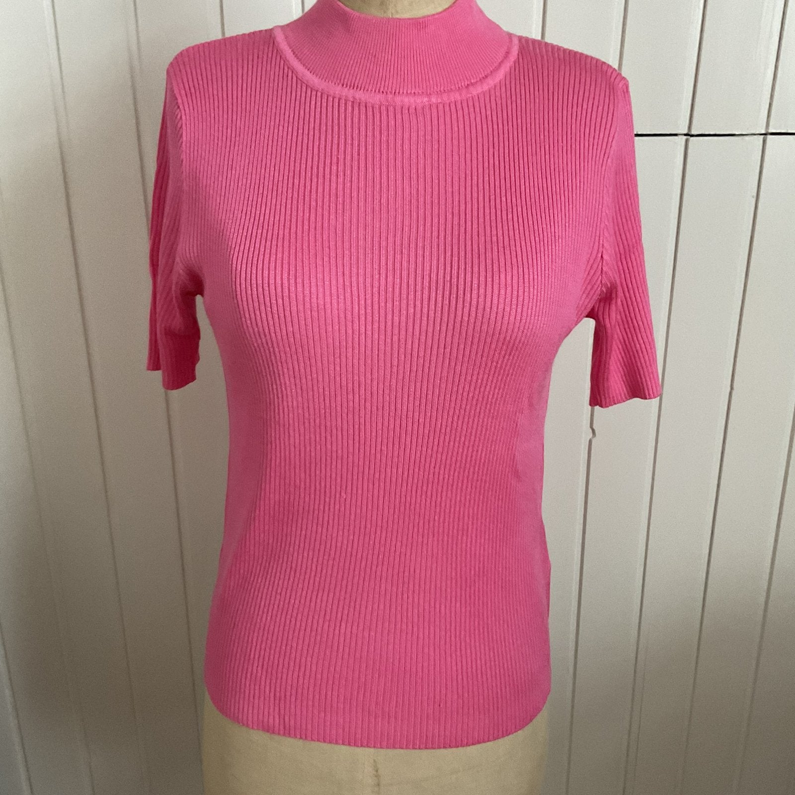 Roze top M, Ophalen of Verzenden, Zo goed als nieuw, Roze, Korte mouw