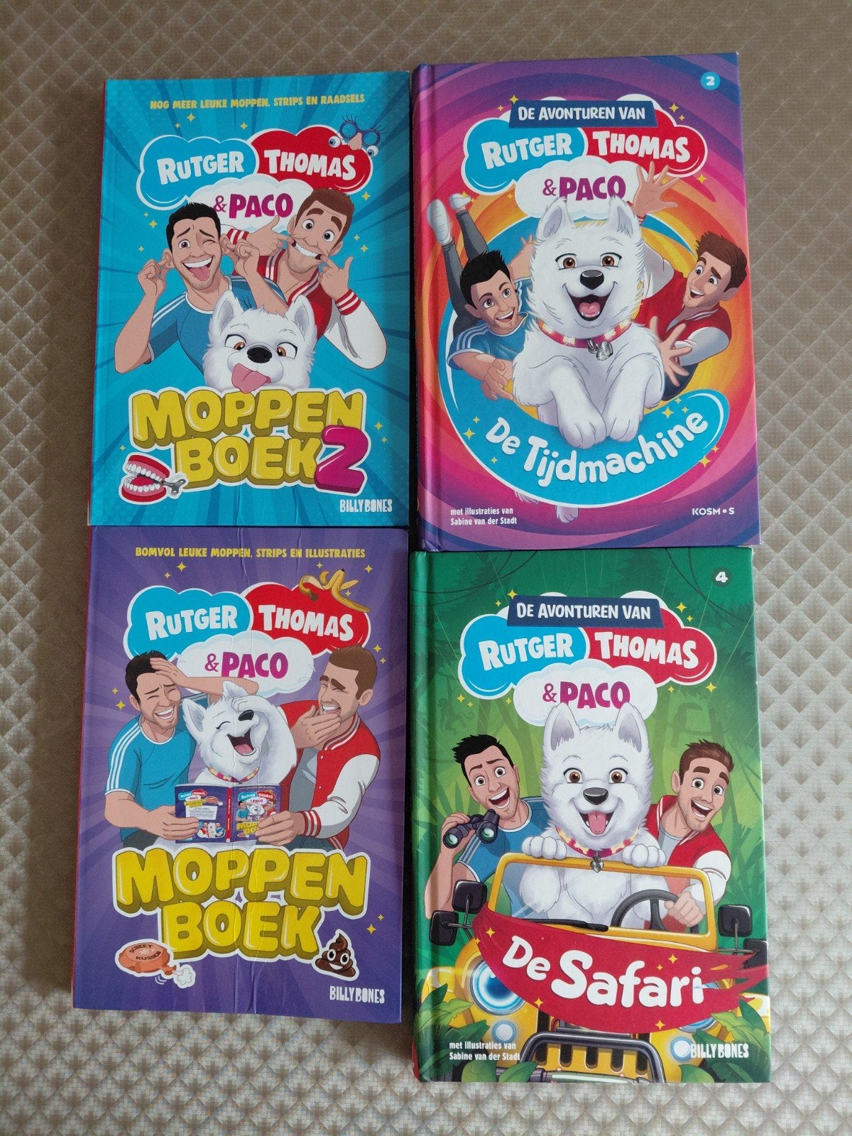 Rutger, Thomas & Paco, Ophalen of Verzenden, Zo goed als nieuw