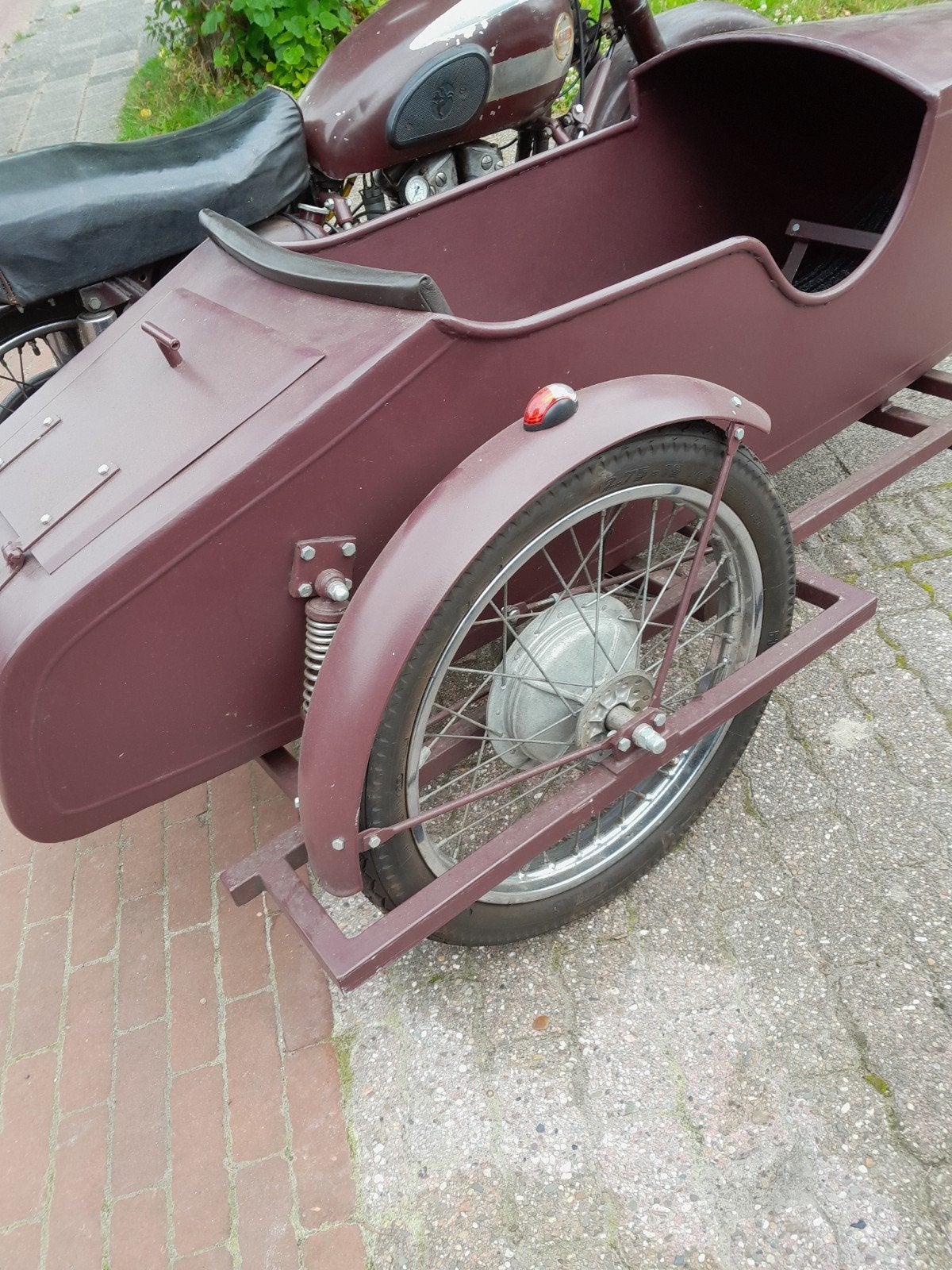 Zijspanbak met frame, Ophalen of Verzenden, Nieuw
