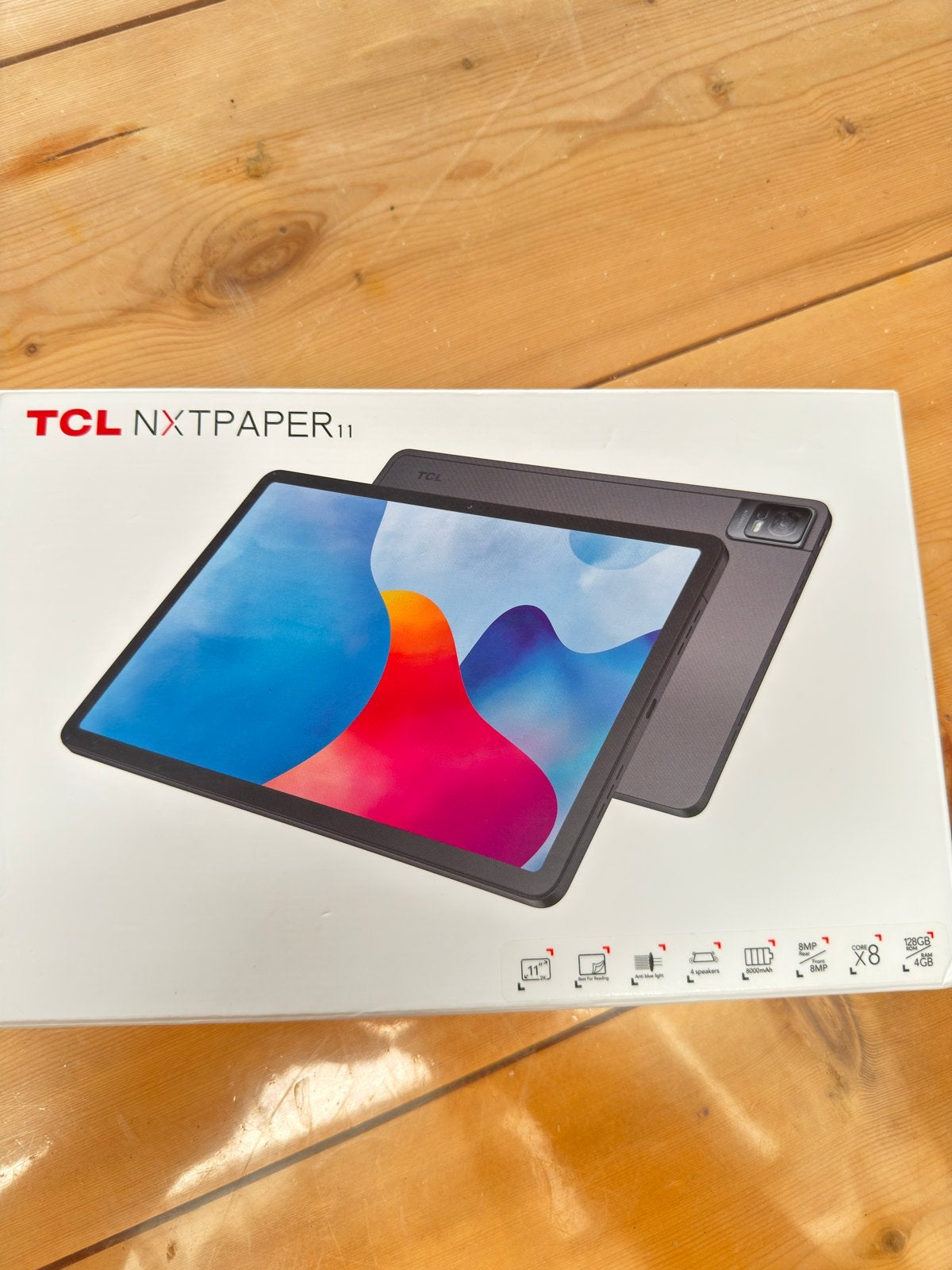 TCL NXTPAPER 11 Tablet - Nieuw in doos, Computers en Software, Windows Tablets, 11 inch, Nieuw, Ophalen of Verzenden, 128 GB