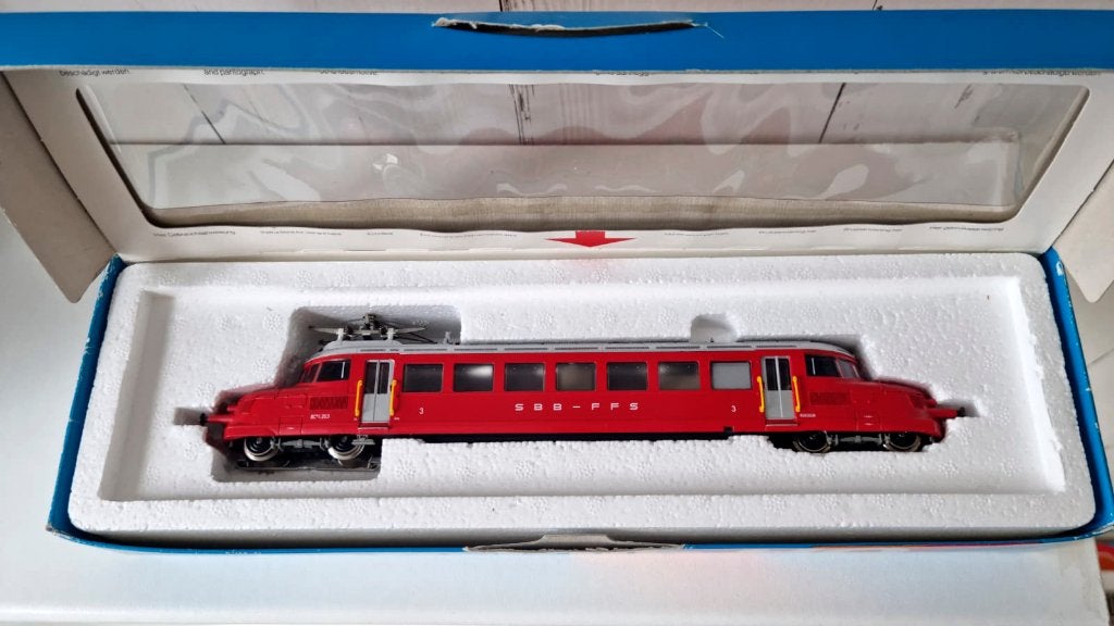 Schitterende Marklin Rode pijl 3125 niet van nieuwstaat, Wisselstroom, Locomotief, Ophalen of Verzenden, Zo goed als nieuw