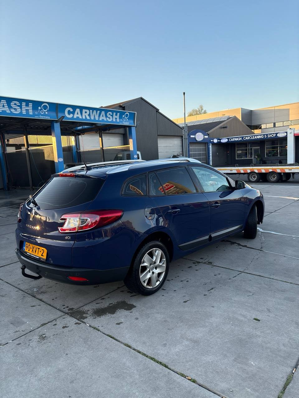 Renault Mégane 1.5 DCI 81KW Estate 2012 Blauw, Auto's, Voorwielaandrijving, 4 cilinders, Origineel Nederlands, Stationwagon