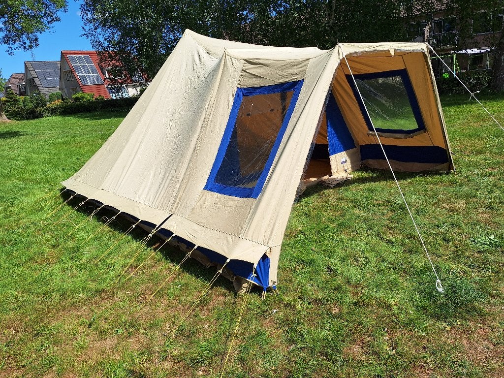 Pyramide 6 tent, Caravans en Kamperen, Tenten, Ophalen, Nieuw, Tot en met 6