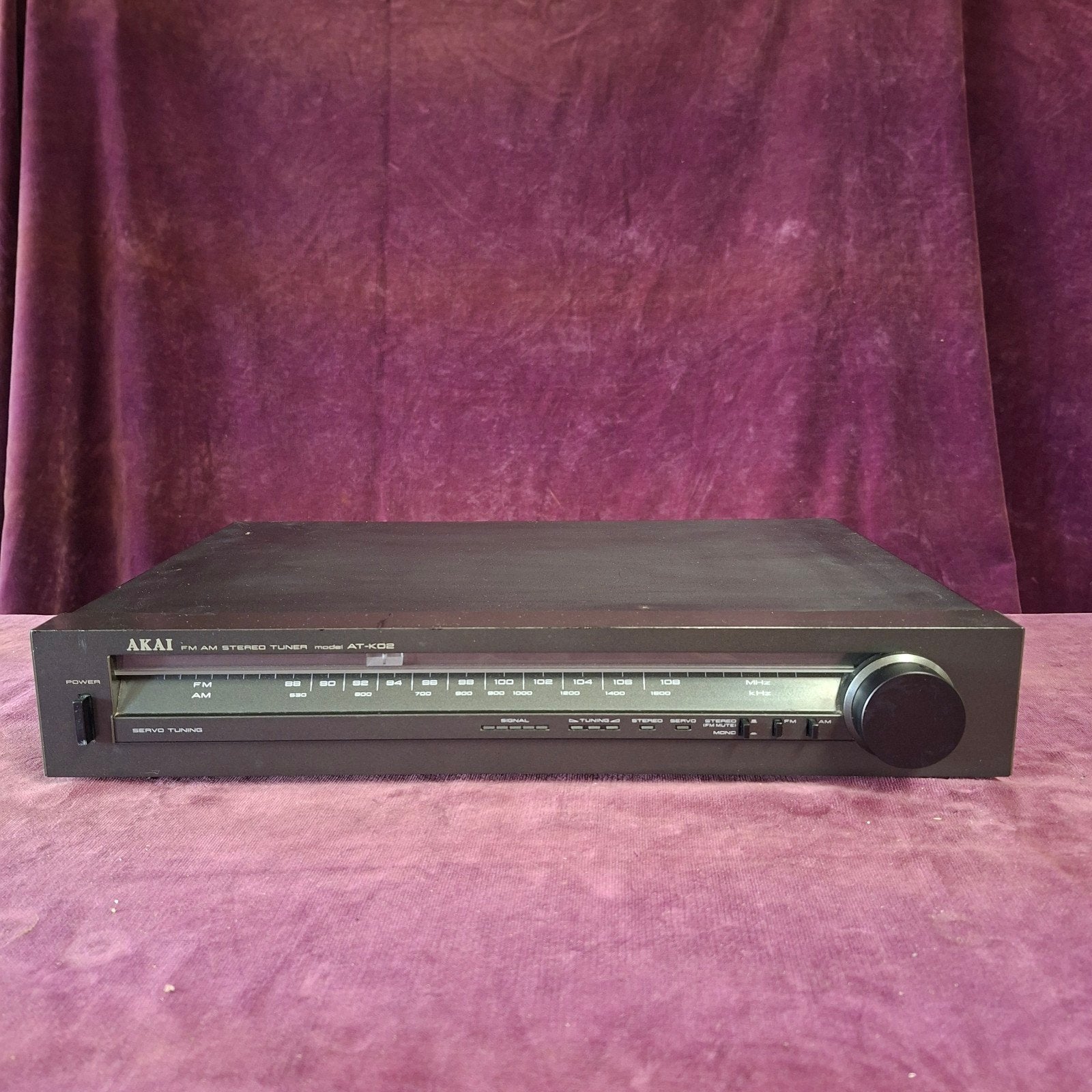 Akai AT-K02 FM AM Stereo Tuner, Ophalen, Gebruikt, Analoog