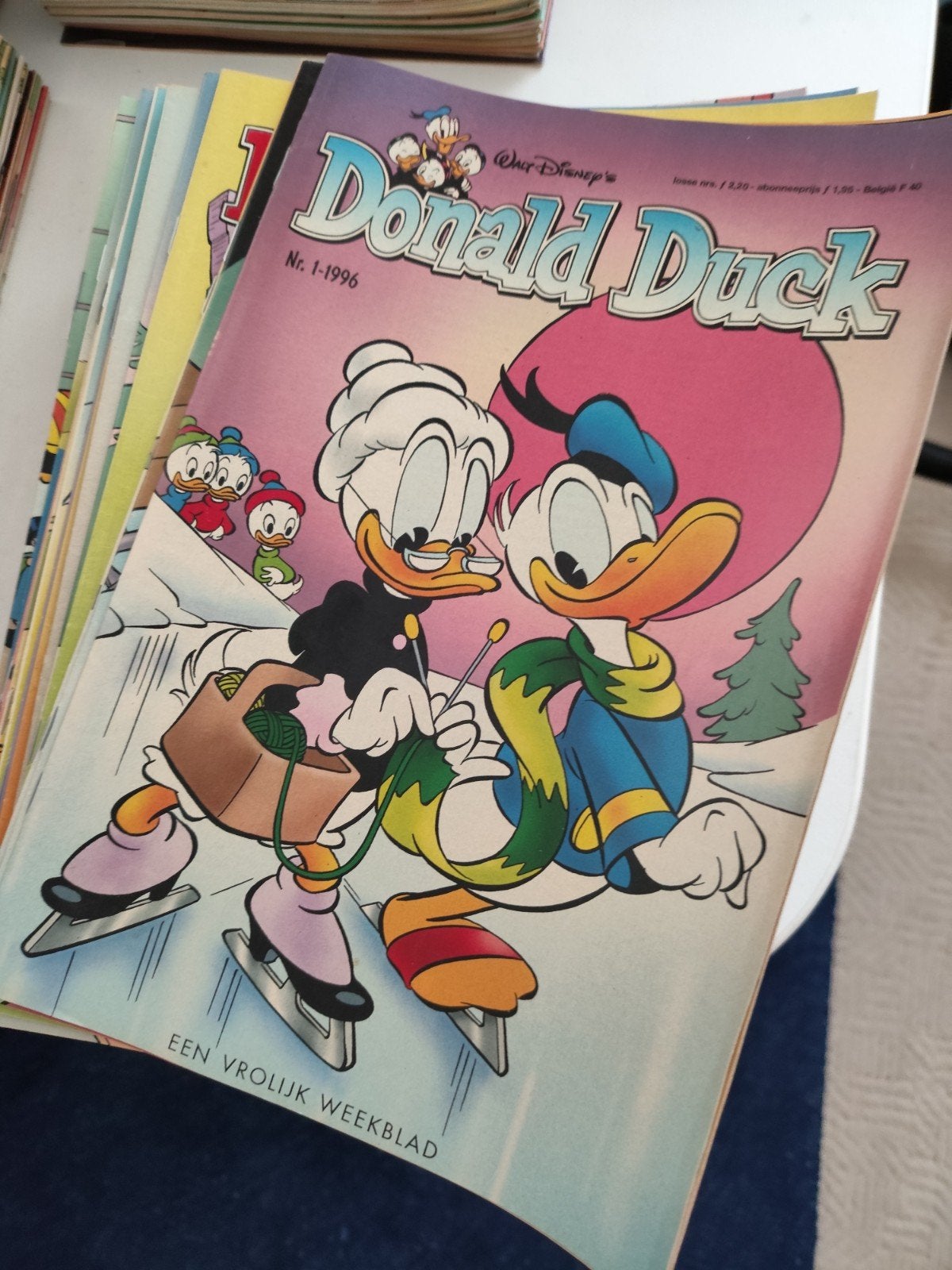 Donald Duck weekblad Nr. 1-1996, Boeken, Complete serie of reeks, Ophalen of Verzenden, Gelezen
