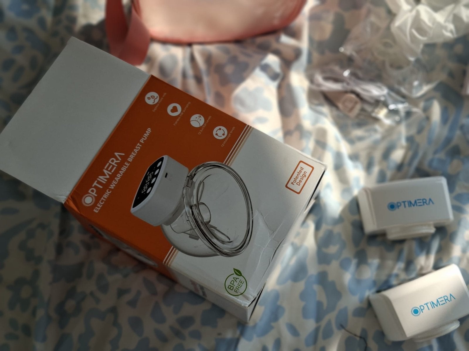 Optimera Draagbare Borstkolf - Nummerweergave defect, Ophalen, Gebruikt