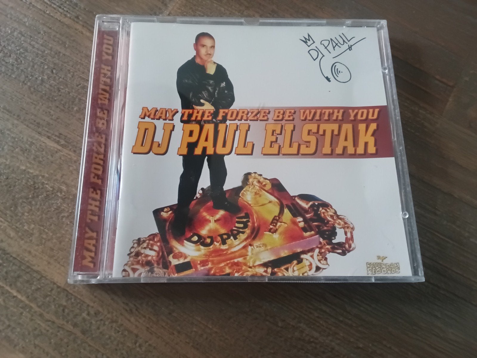 DJ Paul Elstak-May The Forze Be With You cd uit 1995, Ophalen of Verzenden, Gebruikt