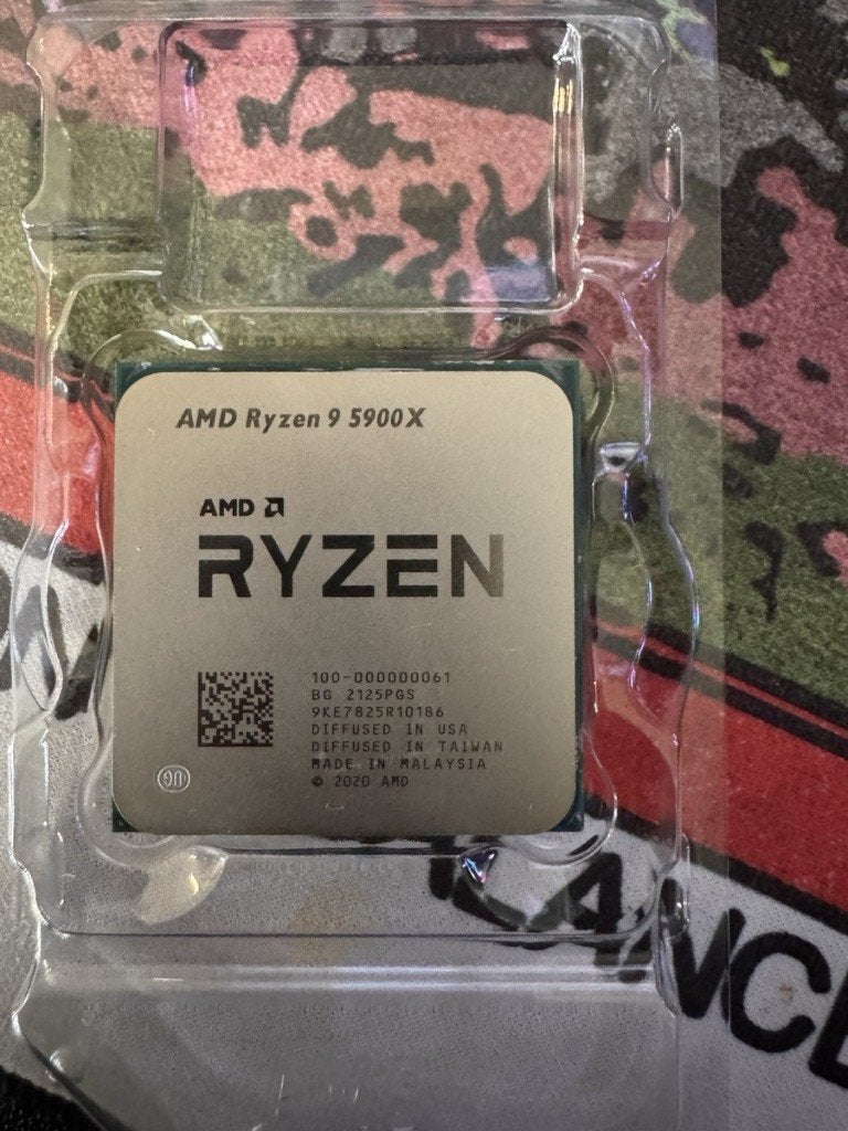AMD Ryzen 9 5900X, Ophalen, Gebruikt, AMD Ryzen 9, 12-core