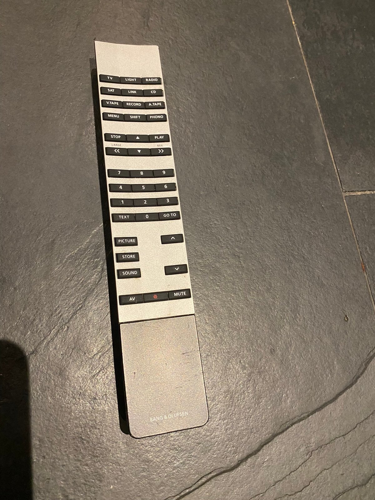 Bang olufsen afstandbediening remote beo tv, Ophalen of Verzenden, Zo goed als nieuw, Tv