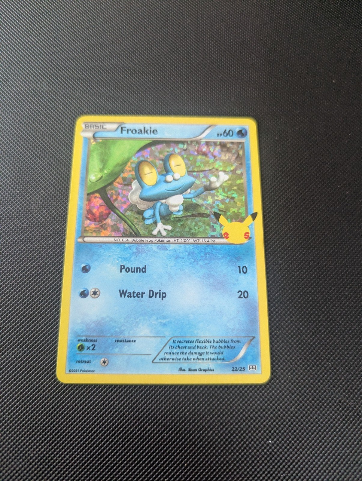 Froakie [Holo] #22 Pokemon McDonalds 2021 fresh uit pack, Ophalen, Nieuw