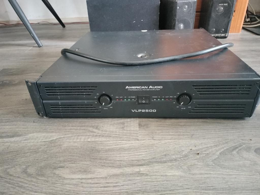 American audio vlp2500, Ophalen, 120 watt of meer, Overige merken
