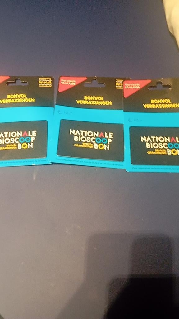 Bioscoop kaartjes, Tickets en Kaartjes