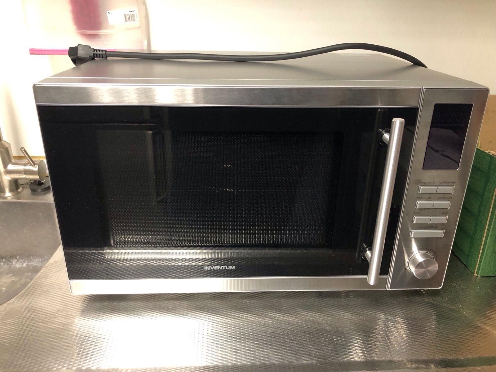Inventum MN255C/02 Combimagnetron - Zo goed als nieuw, Ophalen, Combimagnetron, Grill, Zo goed als nieuw