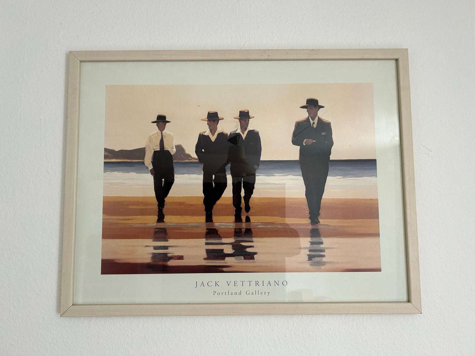 Jack Vettriano 'The Singing Butler' ingelijste print, Portret of Personen, Realistisch, Ophalen of Verzenden, Print
