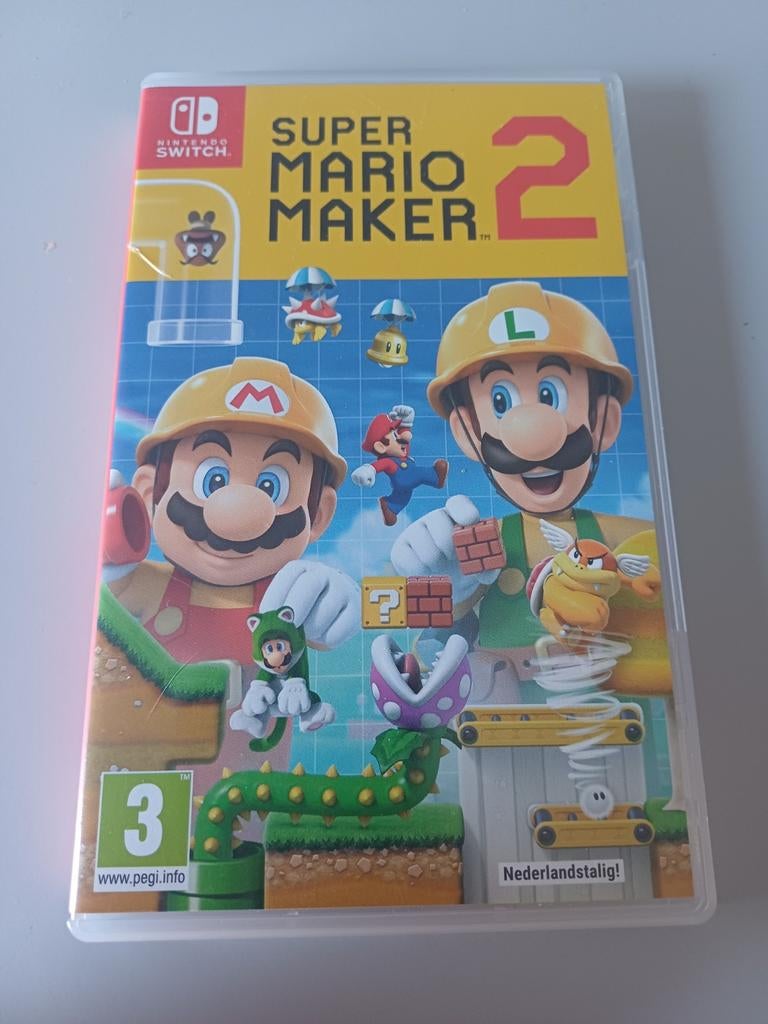 Super Mario Maker 2 - Nintendo Switch, 1 speler, Ophalen of Verzenden, Zo goed als nieuw, Vanaf 3 jaar