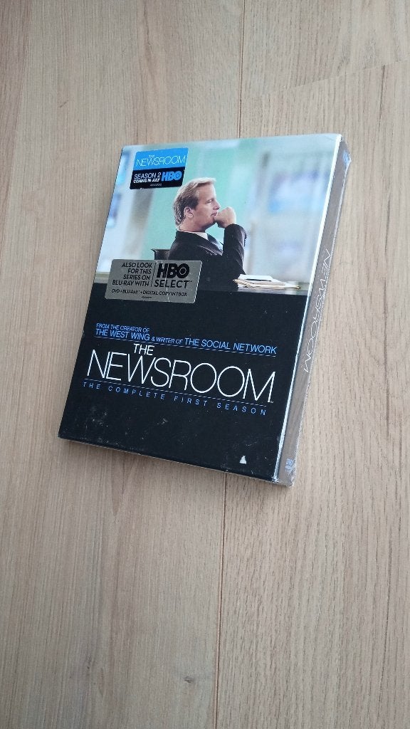 DVD The Newsroom seizoen 1, Ophalen, Spaans, Spaans, Nieuw in verpakking