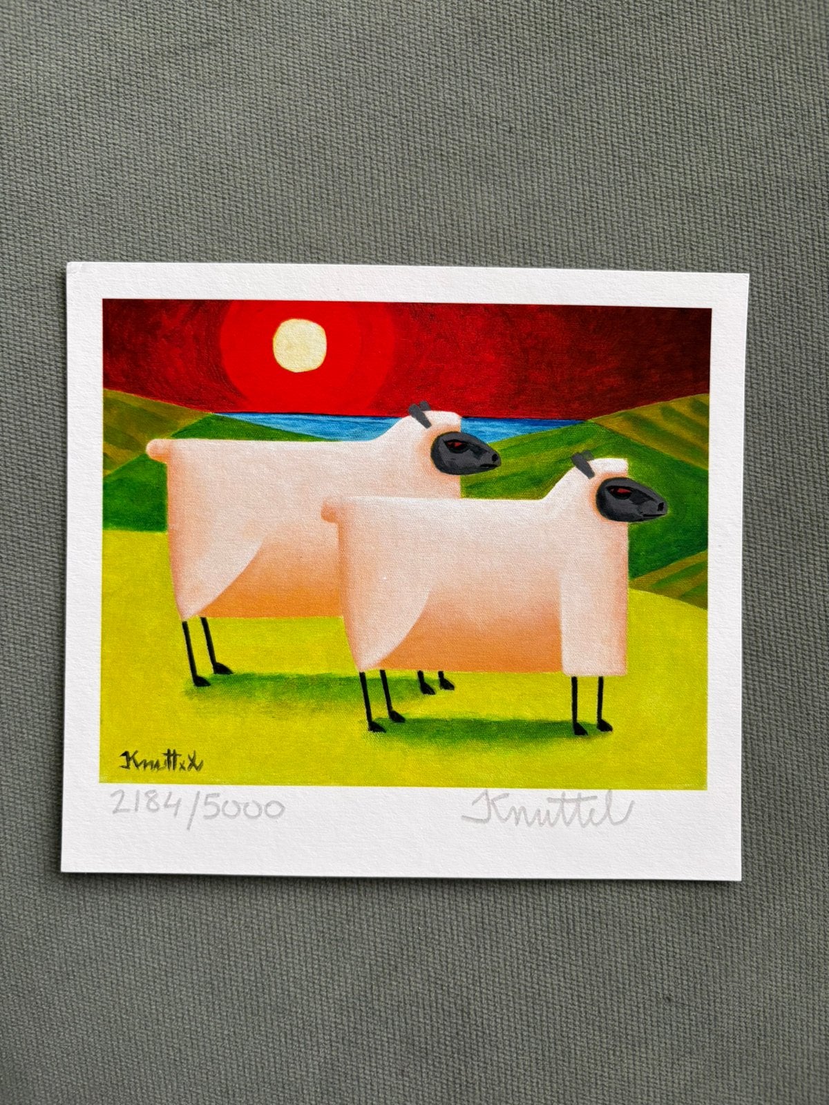 Gesigneerde Graham Knuttel print + certificaat, Huis en Inrichting, Woonaccessoires | Schilderijen, Tekeningen en Foto's, Ophalen