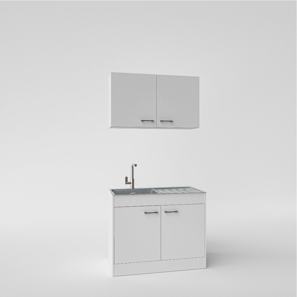 keuken 1 meter nieuw beste deal actieprijs nieuw topdeal, Huis en Inrichting, Wit, Nieuw, Enkelwandige keuken, Ophalen of Verzenden