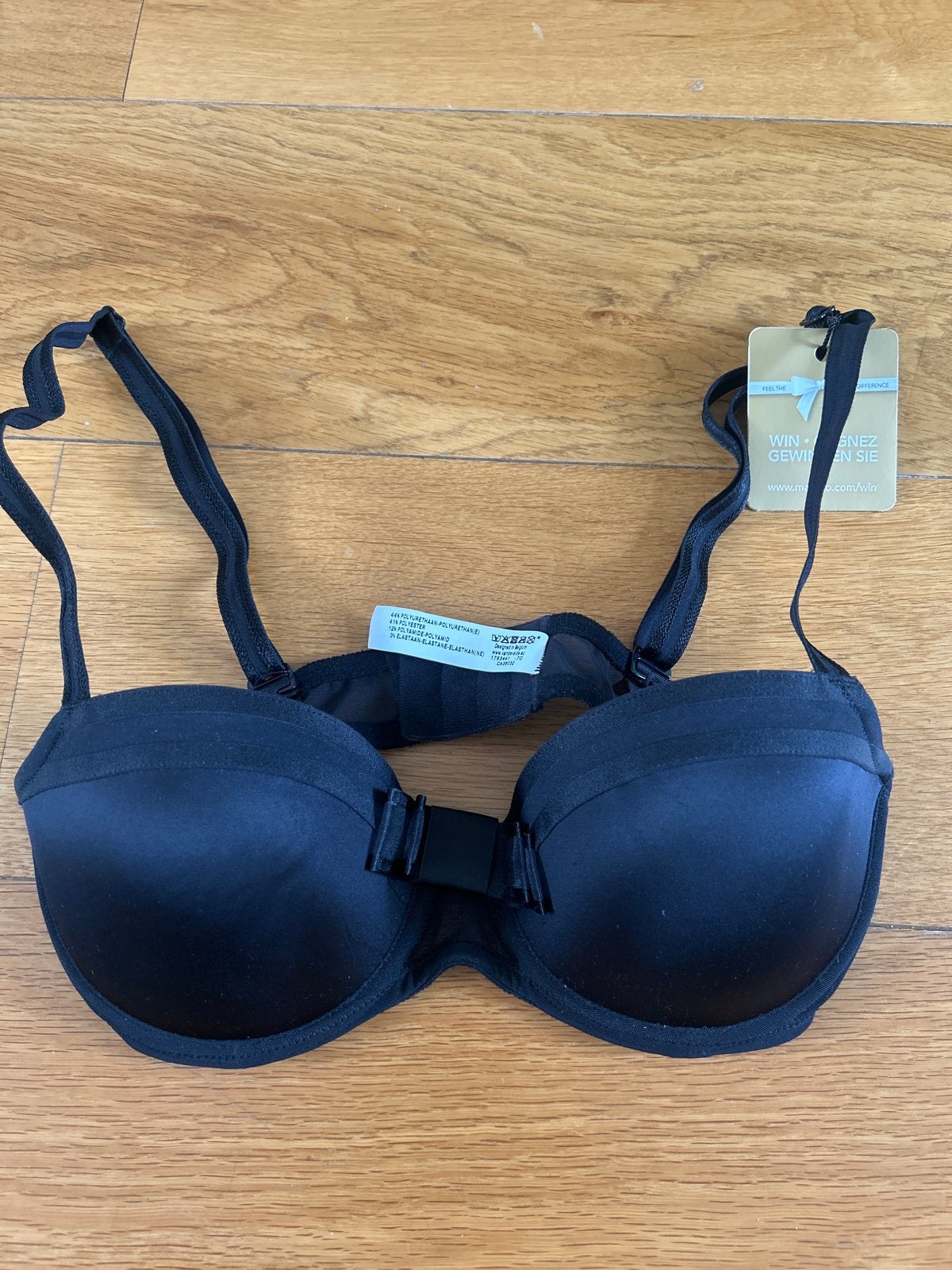 Nieuwe Marie Jo BH met afneembaar strikje maat 65C, Ophalen of Verzenden, Zwart, BH