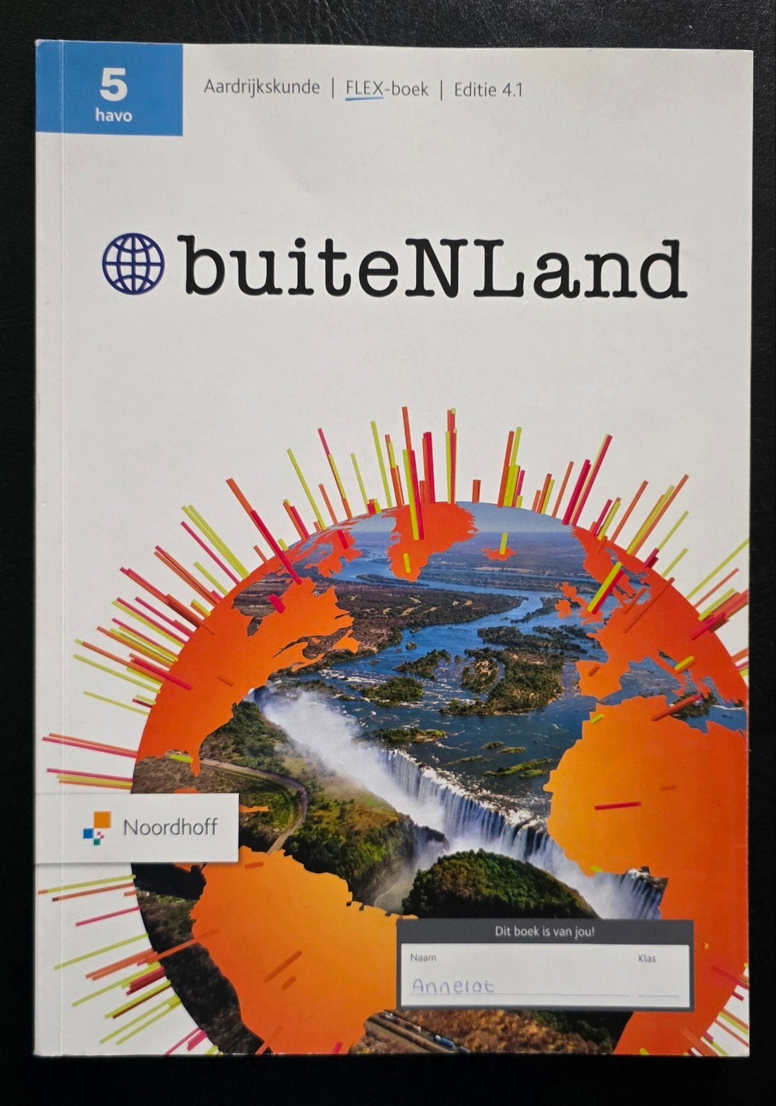 Aardrijkskunde FLEX-boek buiteNLand Editie 4.1 havo 5, Boeken, Ophalen of Verzenden, Gelezen, HAVO, Aardrijkskunde