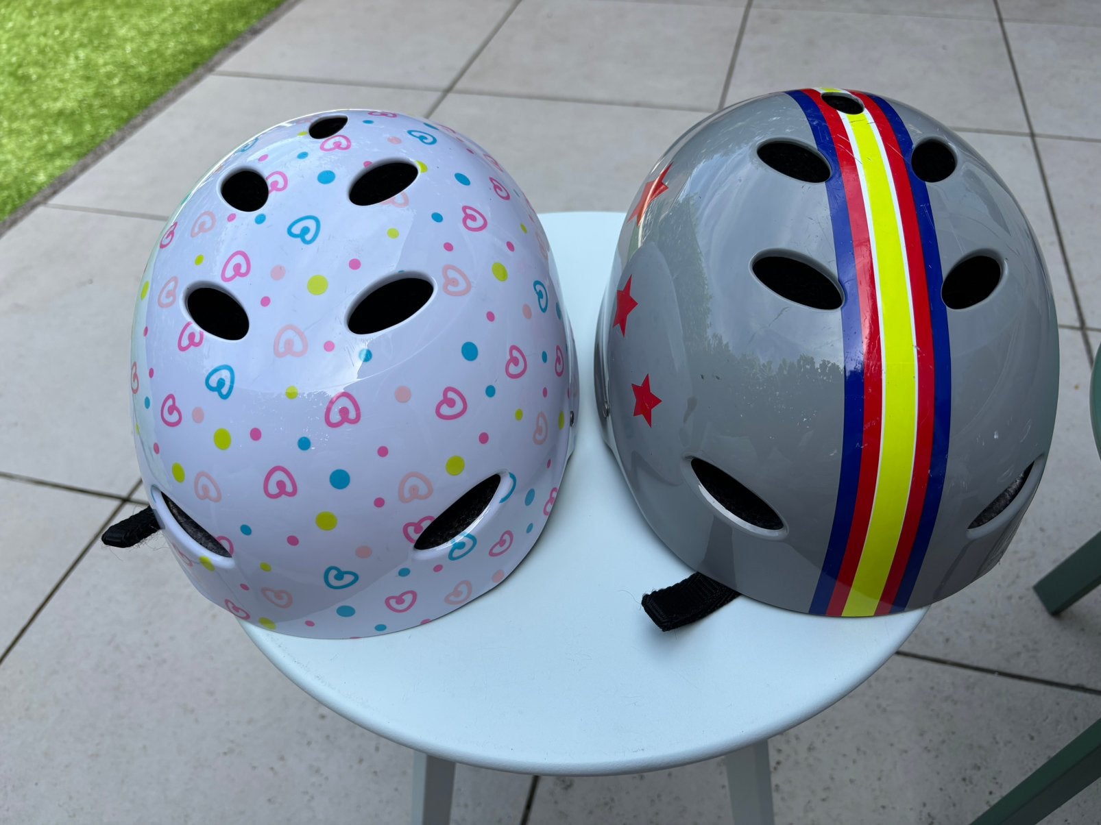 Kinder fietshelmen, Fietsen en Brommers, Ophalen, Gebruikt, XS, Meisje