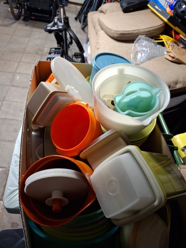 6 items toegevoegd tupperware, Ophalen, Gebruikt, Overige kleuren, Overige typen
