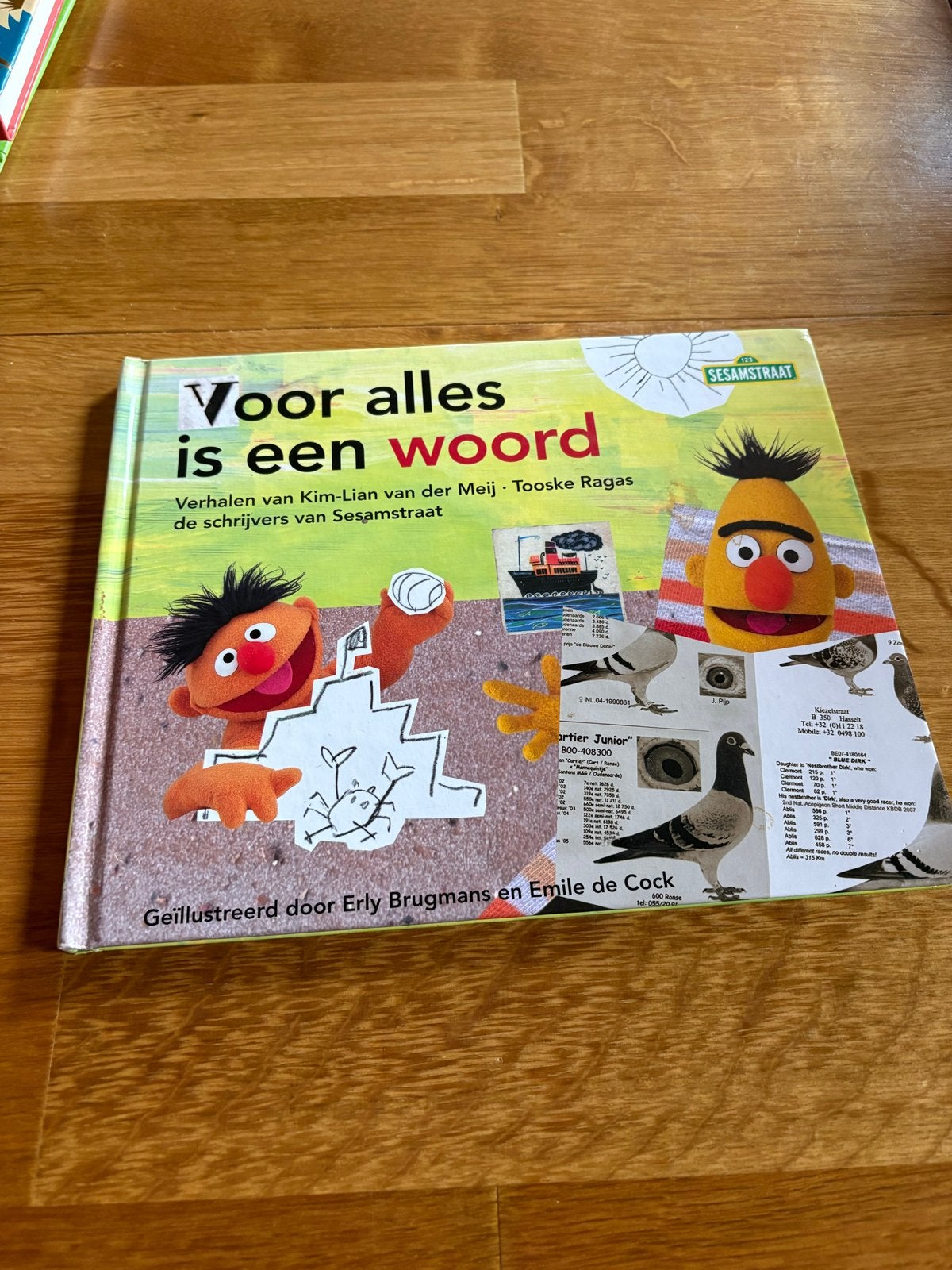 Voor alles is een woord - Sesamstraat boek, Boeken, Ophalen of Verzenden, Zo goed als nieuw, 2 tot 3 jaar