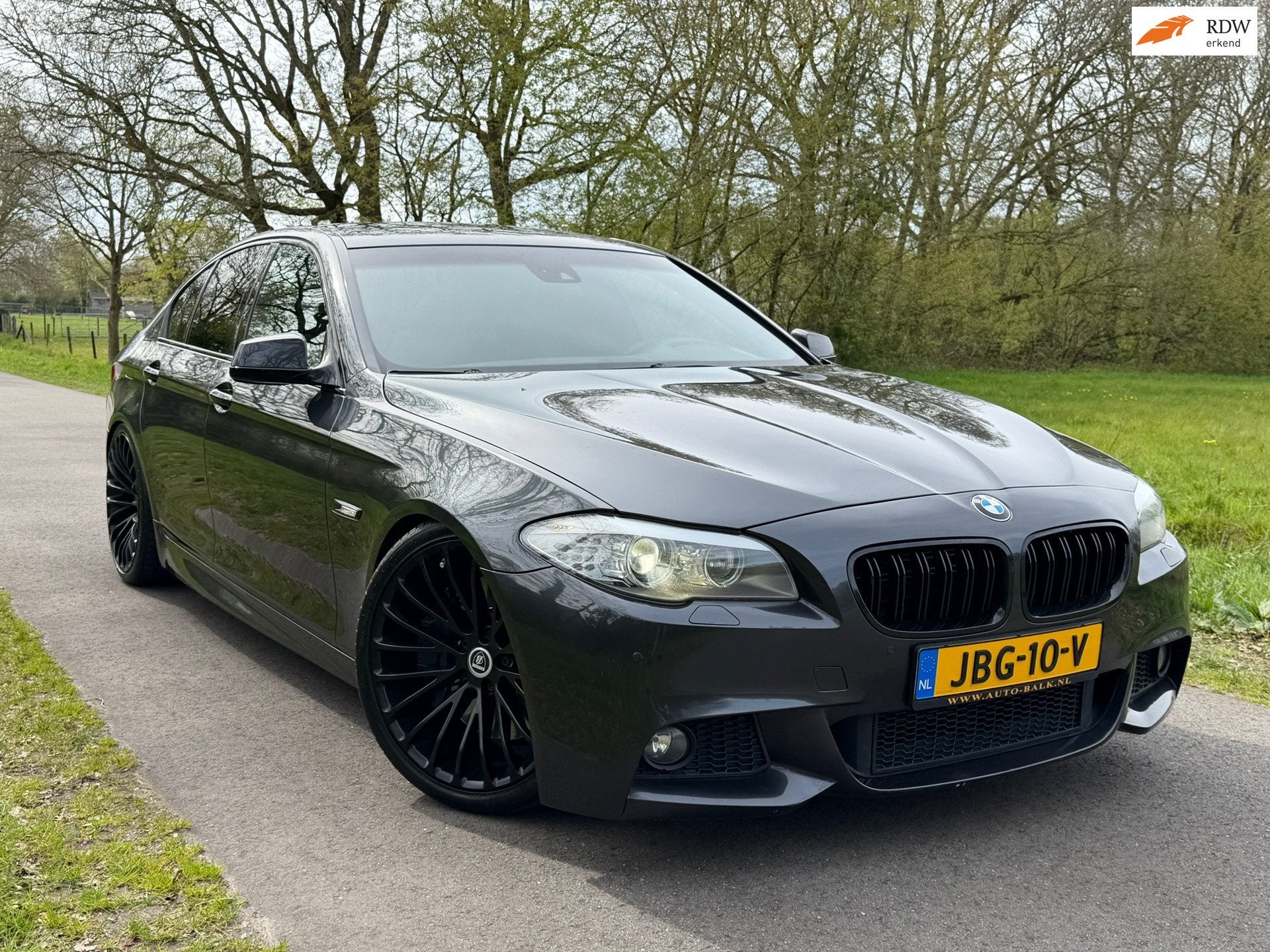 BMW 5-serie 550i Executive | 500PK | Eisenmann Uitlaat |KW-S, Auto's, Automaat, Euro 5, Achterwielaandrijving, Gebruikt