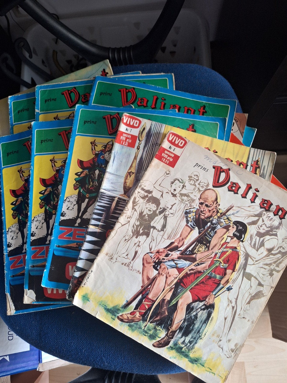 Prins Valiant stripboeken - Vivo uitgave, Meerdere stripboeken, Ophalen, Gelezen