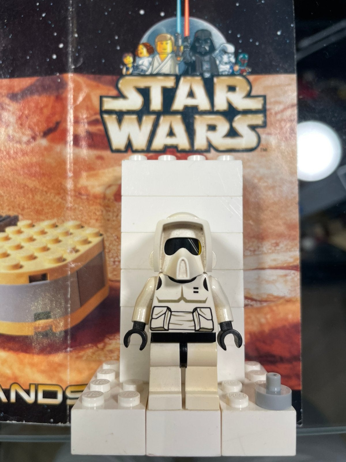 Lego Star Wars ( SW0005 ) Scout Trooper, Gebruikt, Star Wars, Lego, Ophalen of Verzenden