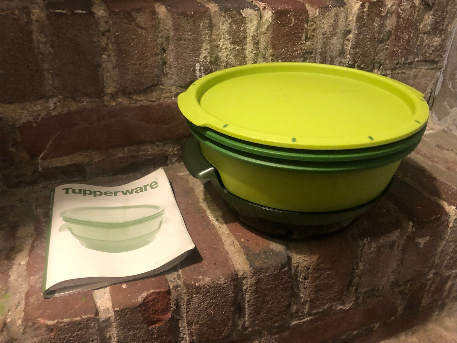 Tupperware micro gourmet, Ophalen of Verzenden, Groen