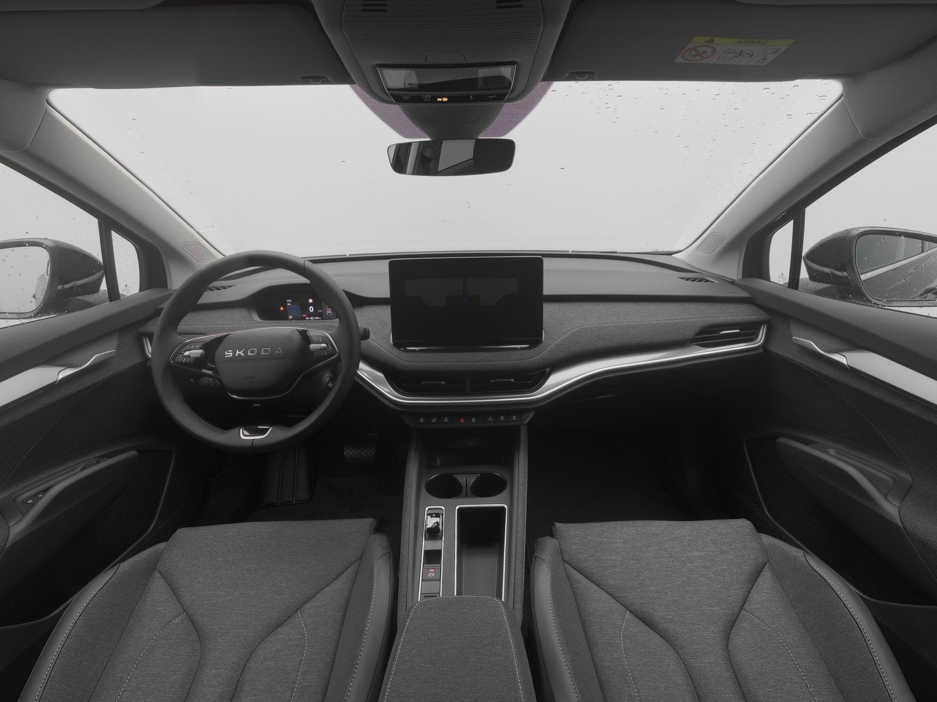 Skoda Elroq Business Edition 85 | Trekhaak | Stoelverwarming, Auto's, Skoda, Automaat, Achterwielaandrijving, Zwart, 286 pk
