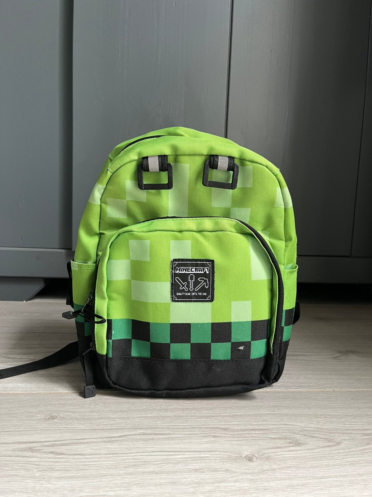 Minecraft rugzak/rugtas begin basisschool, Ophalen, Zo goed als nieuw, Minder dan 30 cm, Rugtas