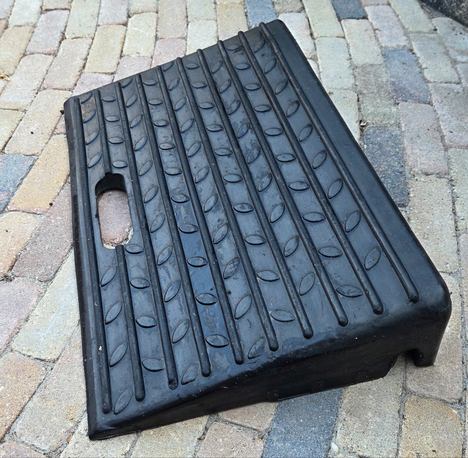 Oprijhulp, drempelhulp, 10 cm, rubber, draagbaar, Ophalen of Verzenden