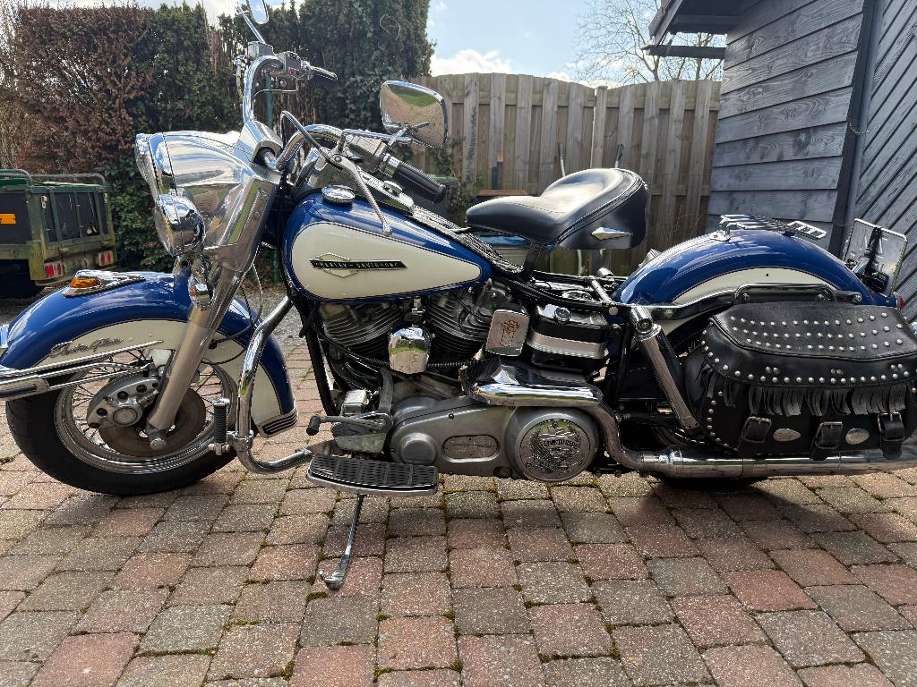 Harley Davidson FLH Electra Glide Shovelhead 1972, Motoren, Motoren | Harley-Davidson, 2 cilinders, Particulier, Toermotor, 1200 cc