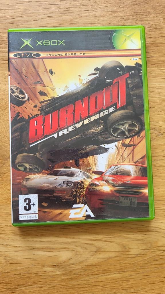 Burnout Revenge, Spelcomputers en Games, Games | Xbox Original, Zo goed als nieuw, Racen en Vliegen, 2 spelers, Vanaf 12 jaar
