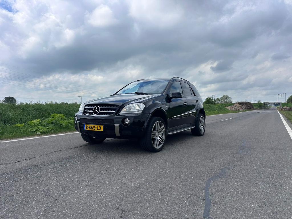 Mercedes-Benz M-Klasse 6.2 Ml63 AMG AUT 2007 Zwart, Automaat, 8 cilinders, Zwart, Vierwielaandrijving
