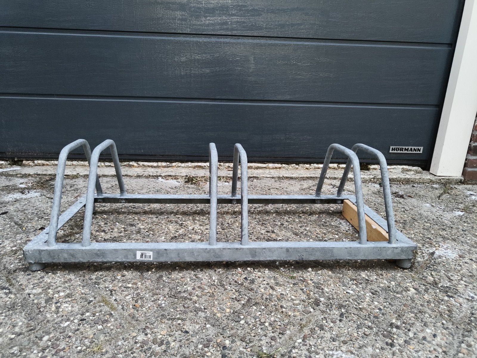 Gegalvaniseerd fietsenrek voor 3 fietsen, Fietsen en Brommers, Fietsaccessoires | Fietsenrekken, Ophalen, Gebruikt