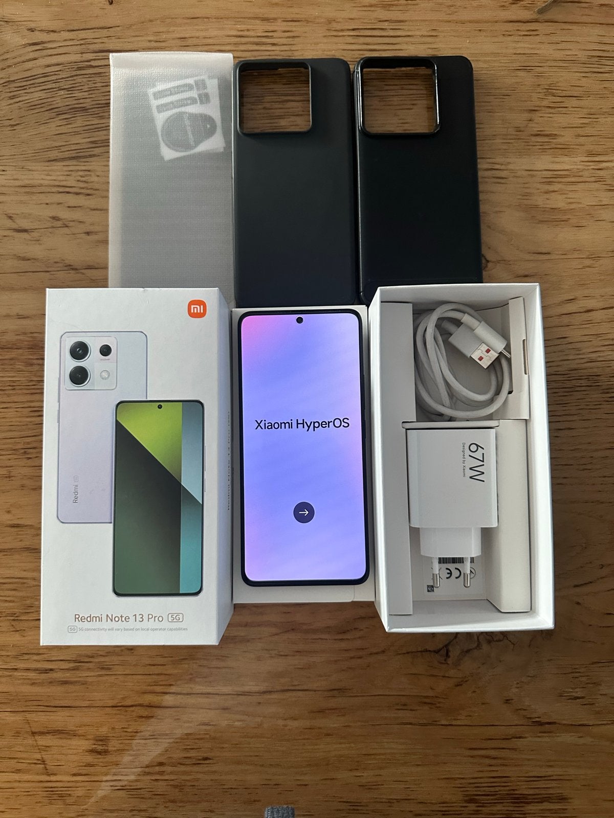 Xiaomi Redmi Note 13 Pro 5G - Compleet met accessoires, Ophalen, Overige modellen, Zo goed als nieuw, Zonder simlock