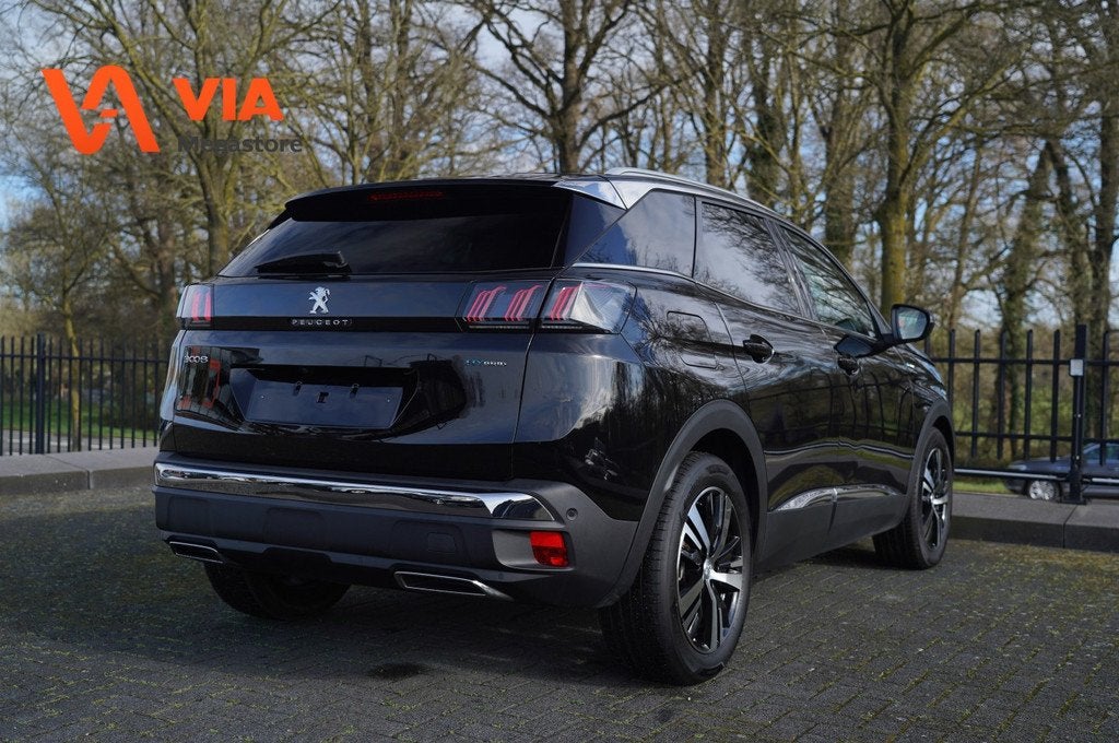 Peugeot 3008 1.6 Hybrid 225 GT | PANO | Camera | PDC | Stoel, Auto's, Peugeot, Gebruikt, Huisgarantie, Leder en Stof, Zwart