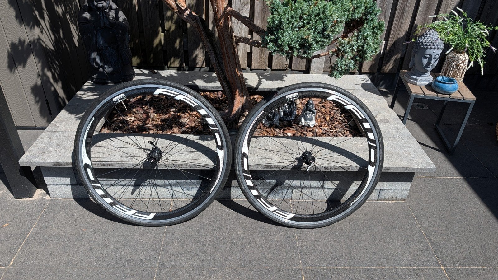 FFWD F4R racefiets wielen, Ophalen, Zo goed als nieuw, Racefiets, Aluminium