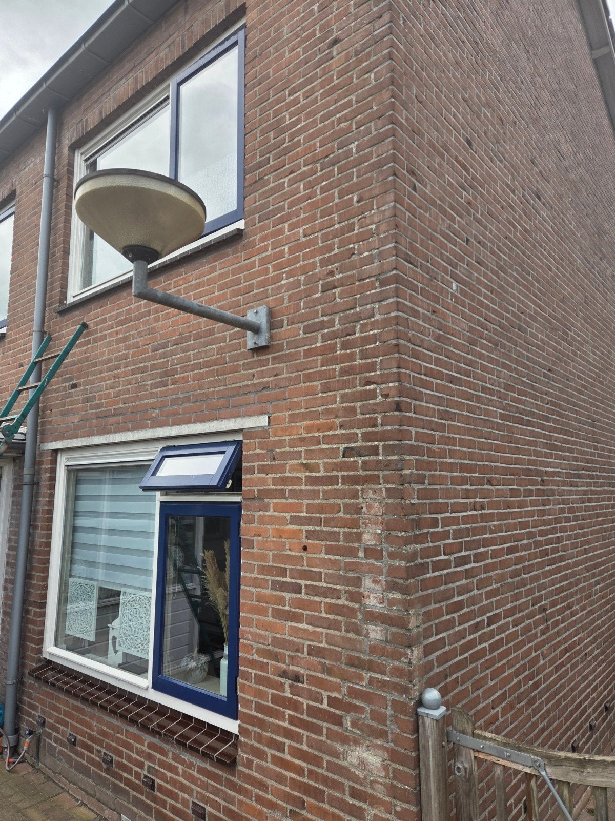 muur lantaarn/ lantaarnpaal, Tuin en Terras, Buitenverlichting, Ophalen, Gebruikt, Netvoeding, Hanglamp
