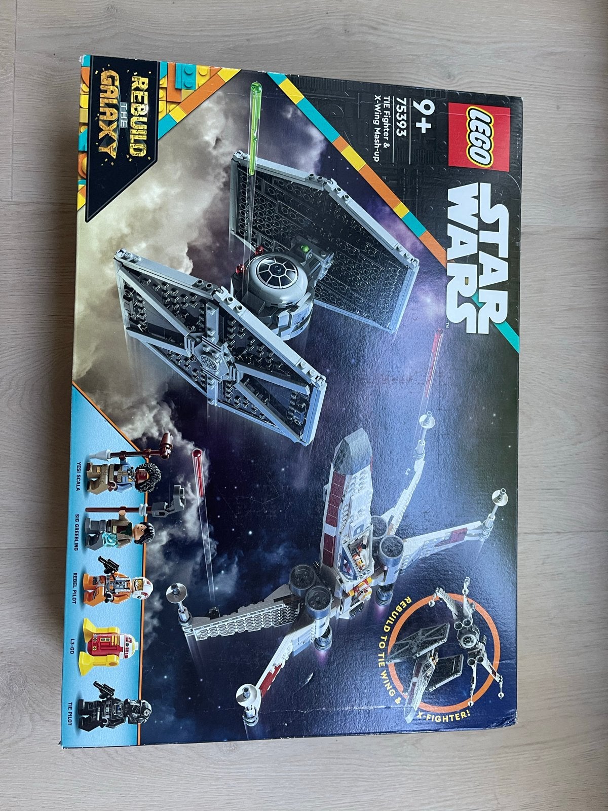 LEGO Star Wars 75393 TIE Fighter & X-Wing Mash-up Nieuw, Ophalen, Star Wars, Lego, Nieuw